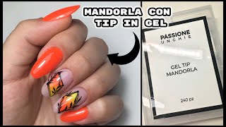 🍊 REFILL con le TIP IN GEL FULL COVER TIPUNGHIE ESTIVEMakolina95 [upl. by Marcellina]