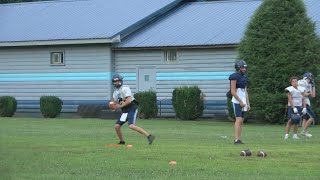 The ETSU Bucs football team opens up fall practice [upl. by Gearhart]