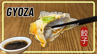 Delicious GYOZA Recipe  Juicy Japanese Dumplings [upl. by Nylirad]