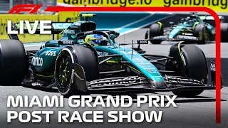 LIVE Miami Grand Prix PostRace Show [upl. by Aserej668]