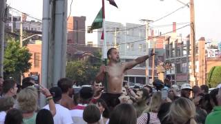 St Peters Fiesta 2012 Greasy Pole Friday Ross Carlson [upl. by Arvo952]