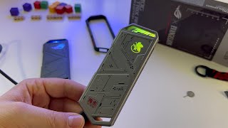 Asus ROG Strix Arion EVA Evangelion Edition  SSD enclosure  unboxing  review [upl. by Morven]