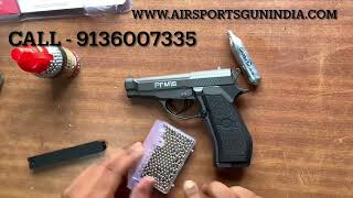 CROSSMAN PFM 16 CO2 AIR PISTOL BY AIRSPORTS GUN INDIA [upl. by Helaina]