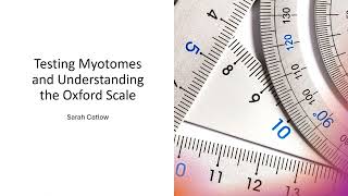 Testing Myotomes and Understanding the Oxford Scale [upl. by Thilde]