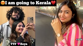 TTF🩷Zoya 😍I am going to Kerala for met her again😘🙈I fallen in her  TTF🔥 shaalin Zoya  love [upl. by Schaffer585]