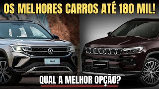 OS MELHORES CARROS NA FAIXA DOS 180 MIL REAIS [upl. by Atikan]