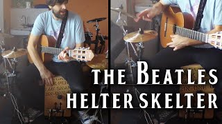 The Beatles  Helter Skelter acoustic one man band cover [upl. by Jacobo114]