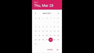 10  DatePicker com Java  Curso de Desenvolvimento para Android [upl. by Anailuy921]