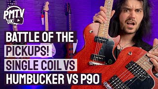 Guitar Pickups Explained  Single Coil vs P90 vs Humbucker  Which Pickup Is Best For You [upl. by Bertilla714]