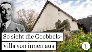 Verfallene GoebbelsVilla am Bogensee in Brandenburg öffnet erstmals die Türen [upl. by Corydon784]