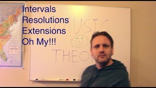 Songwriters Music Theory  Intervals Resolutions and Extensions Songwriting Series 4 [upl. by Kennan]