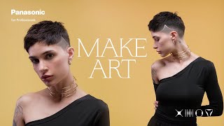 Wie man ein auffälliges Haartattoo kreiert  Pro Styling ERGP23 Finishing Trimmer  MAKE ART [upl. by Ajad]