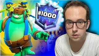 Grandissime Difficoltà per Entrare nella Top 1000 MONDIALE Clash Royale [upl. by Nomor905]