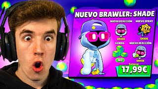 COMPRO Y MAXEO a SHADE NUEVO BRAWLER FANTASMA en BRAWL STARS [upl. by Trilley]