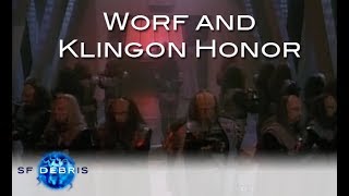 Worf and Klingon Honor [upl. by Goat]