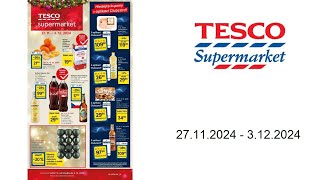 Leták TESCO Supermarket  27112024  3122024 [upl. by Hirst]