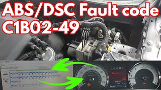 Jaguar XF X250 ABS and ESP lights on Fault finding and repair [upl. by Adieno543]