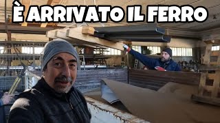 Ep 129 Il Ferro è Arrivato Il PROSSIMO PROGETTO sarà costruire il Portaruote  CAMPER 4X4 FAI DA TE [upl. by Moran]