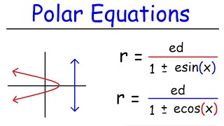 Polar Equations of Conic Sections In Polar Coordinates [upl. by Ellehsad]