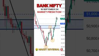 BANKNIFTY prediction for 10 September 24  Nifty for tomorrow Tuesday bankniftyprediction trading [upl. by Myles]