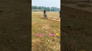 Bicycle 🚲 Stunt🔥 stunt trending trendingshorts viralvideo sports exercise athletics status [upl. by Danaher]