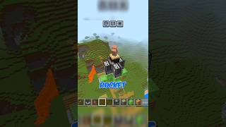 😱ROCKET IN MINECRAFT [upl. by Nesahc23]