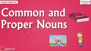 Proper Noun and Common Noun  English Grammar  iken  ikenedu  ikenApp [upl. by Tuckie]