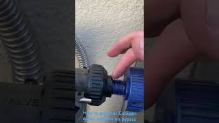 How to put your Culligan water softener on bypass bypass waterfiltrationsystem culligan drinking [upl. by Ilarrold608]