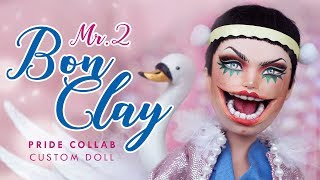 Mr 2 Bon Clay from One Piece • Pride Month Collab • Arteza Review • Doll Custom Tutorial [upl. by Nimar]