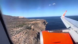 Landing towards Chania Int Airport 11 Sept 2024 [upl. by Erdrich]