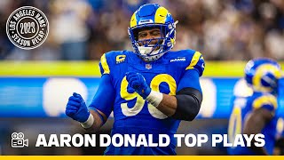 Aaron Donalds Top Plays Of The 2023 Season [upl. by Alie]