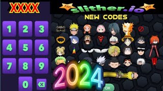 All New Codes of Slitherio 2024 [upl. by Raval]