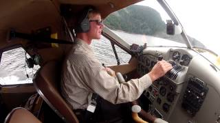 How to Take Off a DHC2 DeHavilland Beaver Floatplane Seaplane jimthepilot [upl. by Lund]