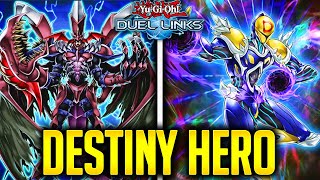 Il Miglior Deck DESTINY HERO YuGiOh Duel Links ITA [upl. by Acirehs]