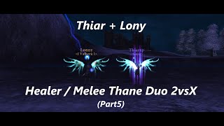 DAoC Eden Season 2 2024  Healer PoV Thiar Lony Duo HealerThane Melee 2vsX Part 5 [upl. by Sibylle]