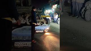 Dehradun car accident 😥😓 live footage 😱🥺dehradun dumper car [upl. by Cheslie]