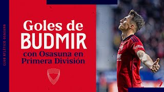 Los 36 goles de Ante Budimir en Primera División con Osasuna  Club Atlético Osasuna [upl. by Ecinev]