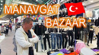 Der Montags BAZAAR in MANAVGAT Türkei 2024 4K manavgat bazaar sideturkey Antalya [upl. by Schwing591]