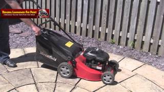 How to start up a petrol lawnmower [upl. by Falito752]