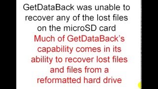 hard drive data recovery  GetDataBack  offers a comprehensive approach [upl. by Celik520]