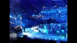 Olympics Opening Ceremony rehearsal NHS GOSH scene [upl. by Harman]