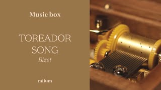 Toreador Song  Bizet  WindUp Music Box [upl. by Oicul]