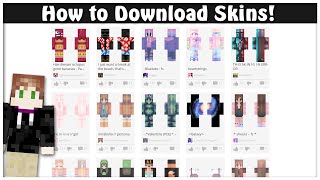 How to Download Minecraft Skins [upl. by Enomor]