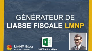 Générateur de déclaration dimpôt LMNP au Réel sans comptable  Outil Excel complet avec les Liasses [upl. by Hilda]