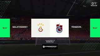 EA FC 25 GALATASARAYTRABZONSPOR MAÇI RAMS PARK [upl. by Schwenk539]