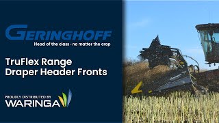 Geringhoff TruFlex Draper Front Short Product Overview [upl. by Fugate]