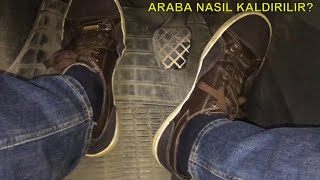 ARABA NASIL KALDIRILIR  DEBRİYAJ GAZ İLİŞKİSİ 🚗 [upl. by Sessler386]