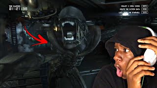 WHY IS HE SO FAST Alien Isolation [upl. by Woodman]