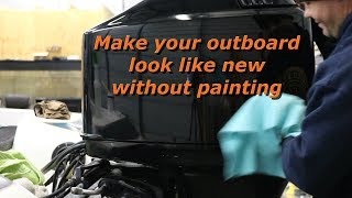 Make your outboard look like new without painting [upl. by Anila259]