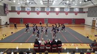 Essex High School at 1A East Regional Cheer Competition 2023 [upl. by Lisbeth]